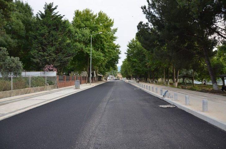 İznik Sahili Asfaltlanıyor G2
