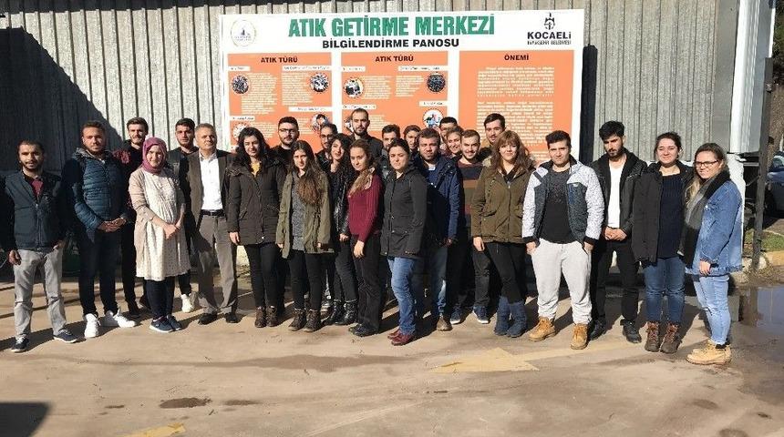 Kartepe Atık Getirme Merkezi, Bartın &Uuml;niversitesi &Ouml;ğrencilerini Konuk Etti