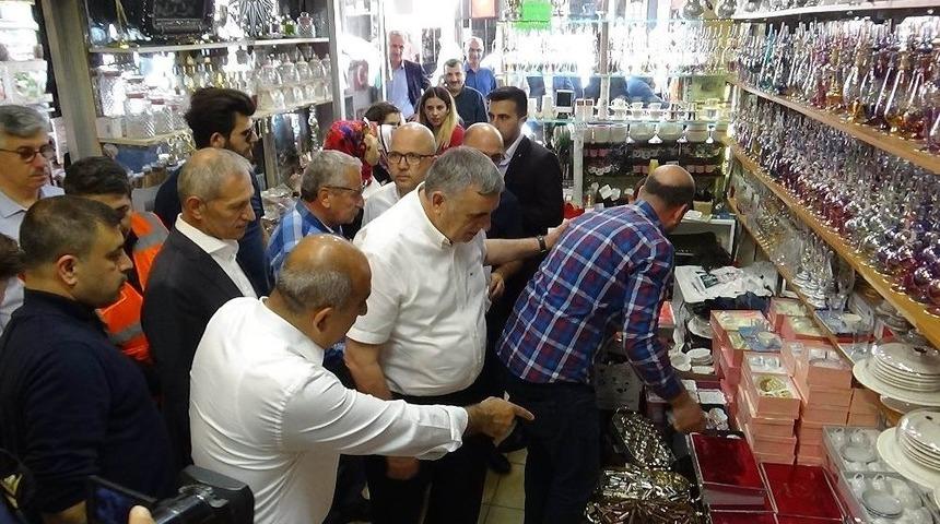 Belediye Başkanlarından Kilis Esnafına Alışveriş Desteği