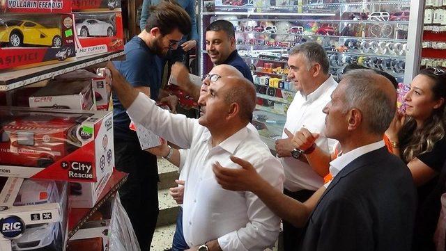Belediye Başkanlarından Kilis Esnafına Alışveriş Desteği
