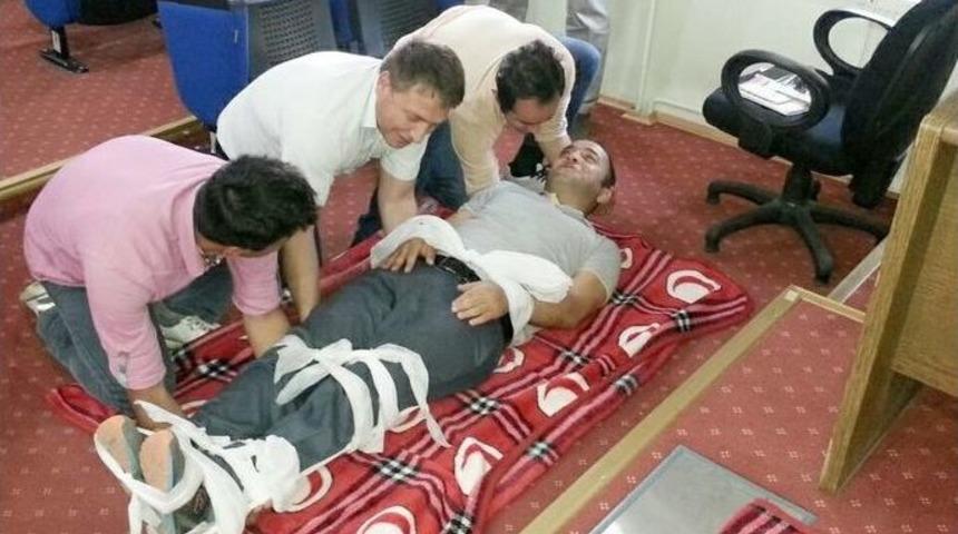 Orman İşletme M&uuml;d&uuml;rl&uuml;ğ&uuml; Personeline İlk Yardım Eğitimi