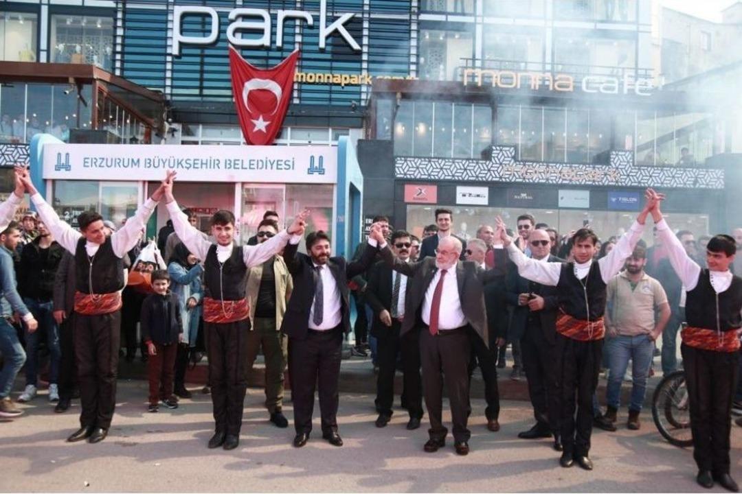 Saadet Partisi Genel Başkanı Karamollaoğlu Erzurum&rsquo;da
