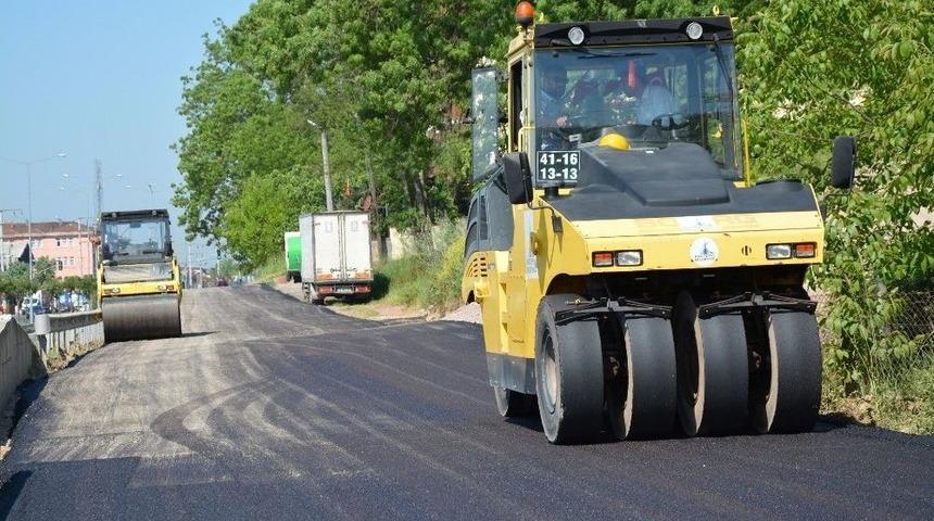 Kartepe’de Yol Yapım Çalışmaları Acısu’da Hız Kazandı