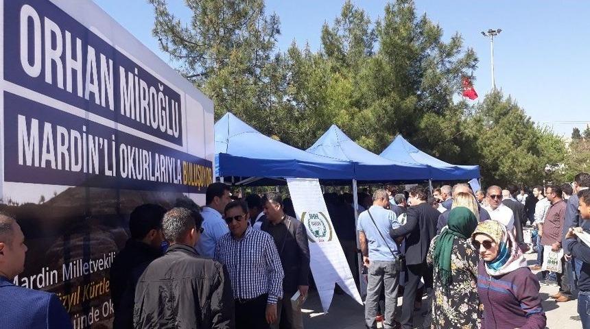 Orhan Miroğlu Mardinli Okurlarıyla Buluştu