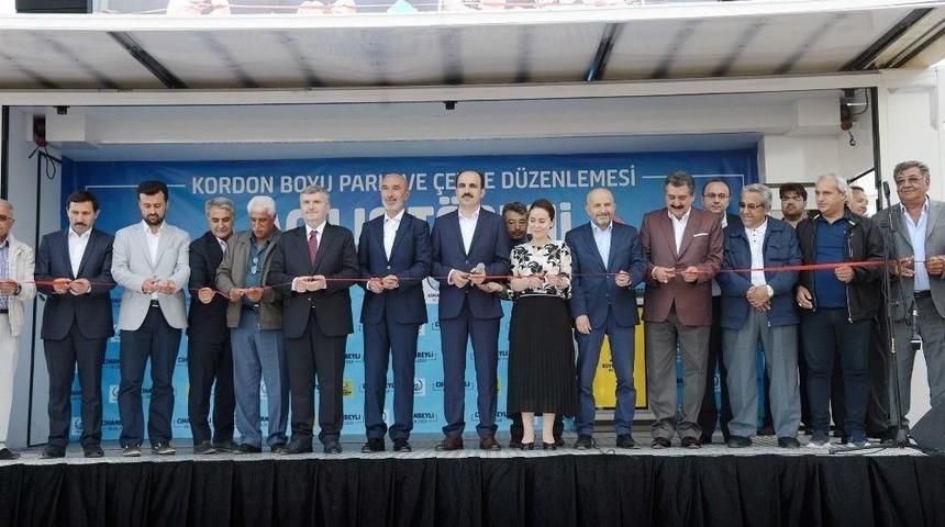 Cihanbeyli Kordonboyu Parkı A&ccedil;ıldı