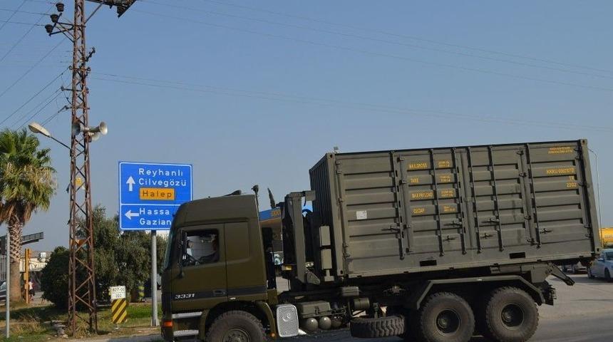 Suriye Sınırına Askeri Sevkiyat