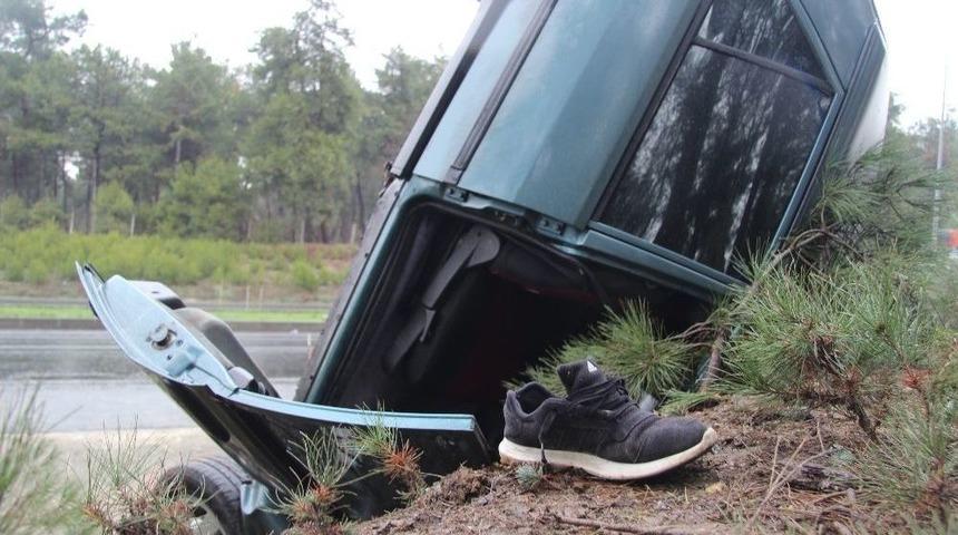 Hurdaya Dönen Araçtan Sağ Çıktılar