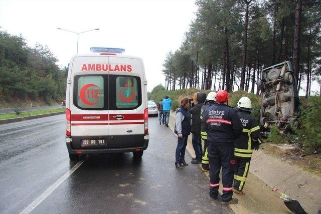 Hurdaya Dönen Araçtan Sağ Çıktılar