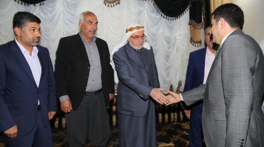 Ekinci Hadidi Aşireti Mensuplarını Ziyaret Etti