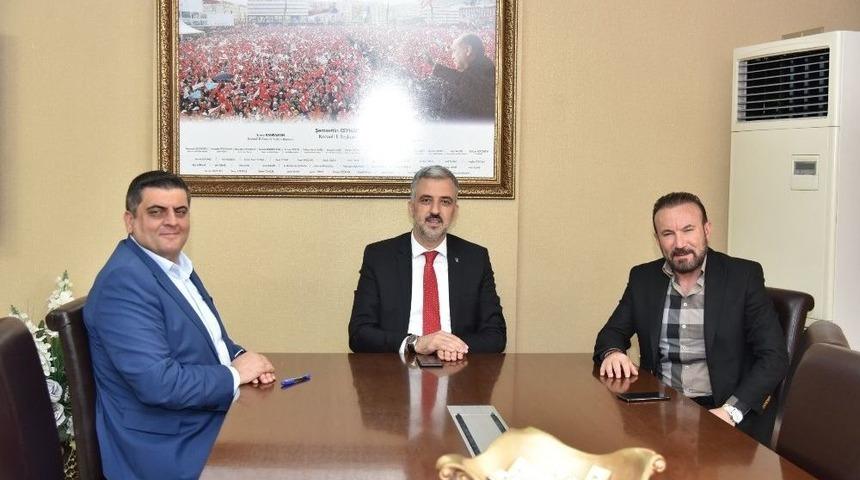 Başkan Doğan&rsquo;dan Ak Parti İl Başkanı Abdullah Eryarsoy&rsquo;a Ziyaret