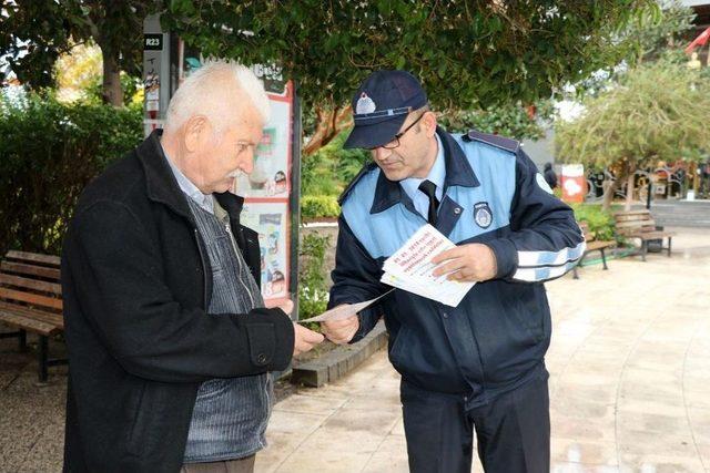 Manisalılara ’sıfır İşgal’ Hakkında Broşür Dağıtıldı