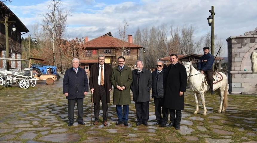 Başkan Tiryaki, Gazeciler Cemiyeti&rsquo;ni "altınk&ouml;y"de Ağırladı
