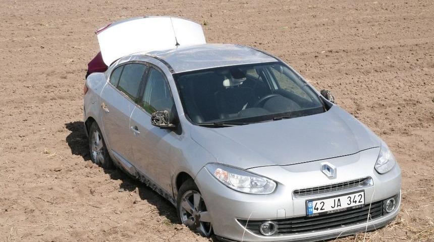 Kulu&rsquo;da Otomobil Takla Attı:7 Yaralı