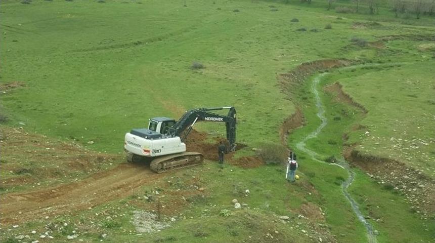 Yolalan&rsquo;da Alt Yapı &Ccedil;alışmaları Başlatıldı