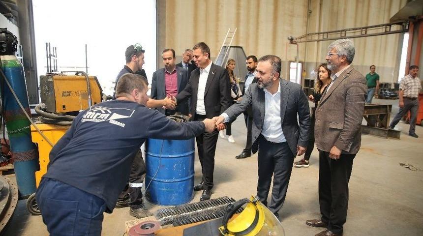 Sincan Belediye Başkanı Ercan&rsquo;dan Esnaf Ziyareti