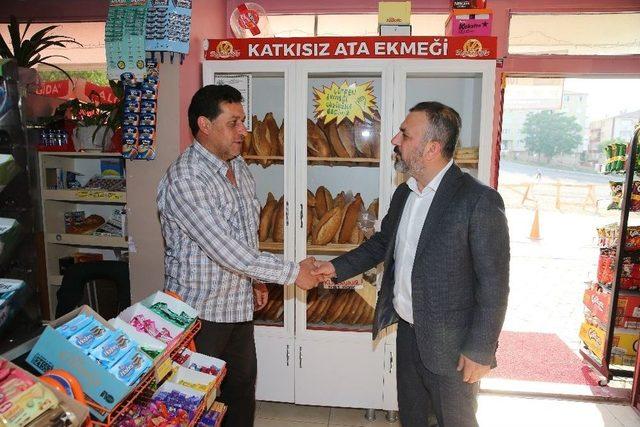 Sincan Belediye Başkanı Ercan’dan Esnaf Ziyareti