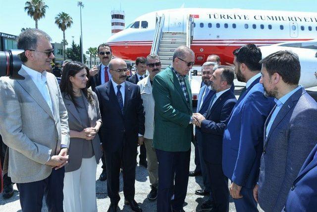 Cumhurbaşkanı Erdoğan Adana’da