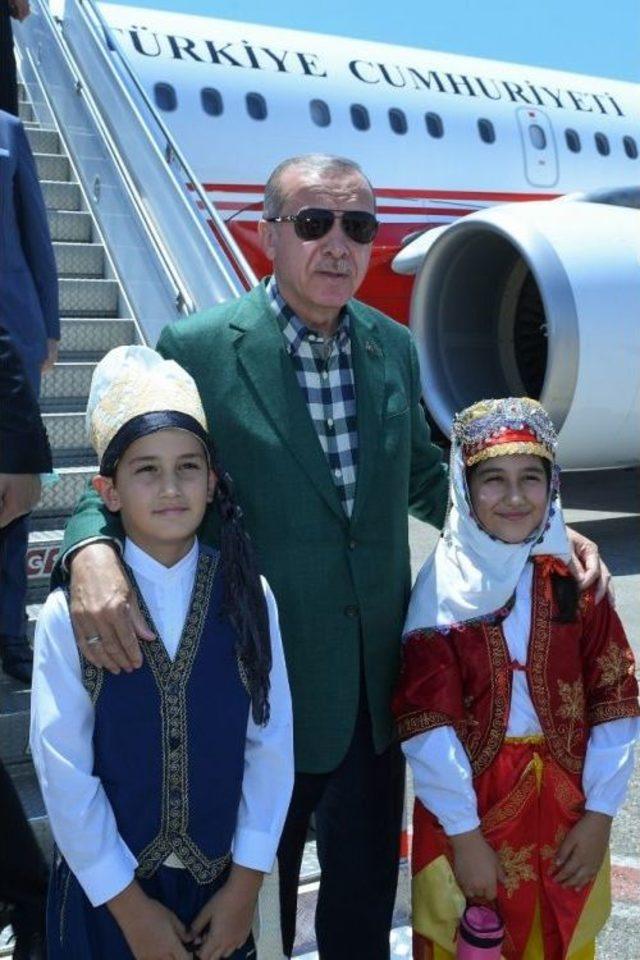 Cumhurbaşkanı Erdoğan Adana’da