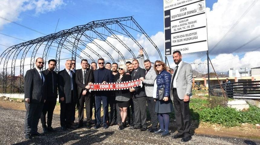 Fikret Orman, Aydın&rsquo;da İnşaatı Devam Eden Spor Kompleksini İnceledi