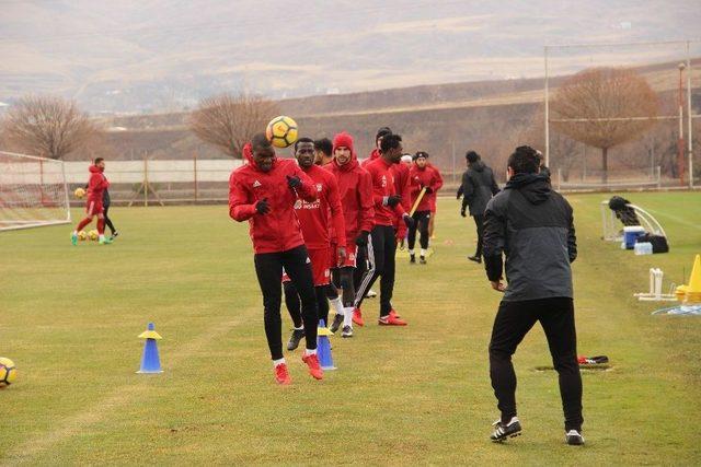 Sivasspor, Beşiktaş Hazırlıklarını Sürdürdü