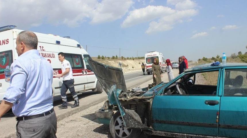 Tavşanlı&rsquo;da Trafik Kazası: 2 Yaralı