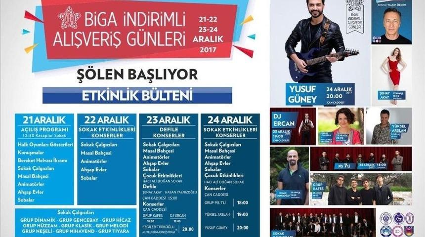 Biga’da İndirimli Alışveriş Heyecanı Başlıyor
