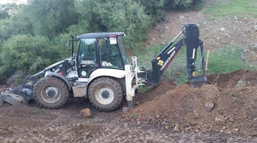 Bedeller Mahallesinde Dere Taşkınlarına Önlem
