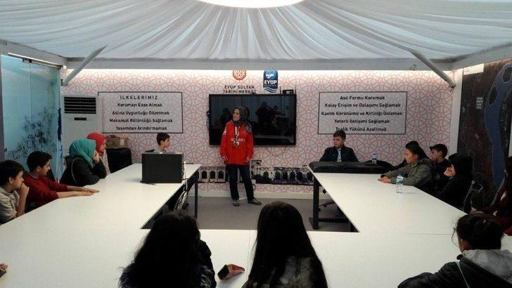 Bilgi Evi Öğrencileri Estam’ı Tanıyor G1