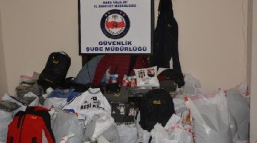 Kars&rsquo;ta Tescilli Markaları İzinsiz Satan İş Yerlerine Operasyon D&uuml;zenlendi