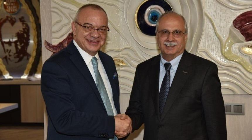 Başkan Erg&uuml;n M&uuml;siad&rsquo;la Buluştu