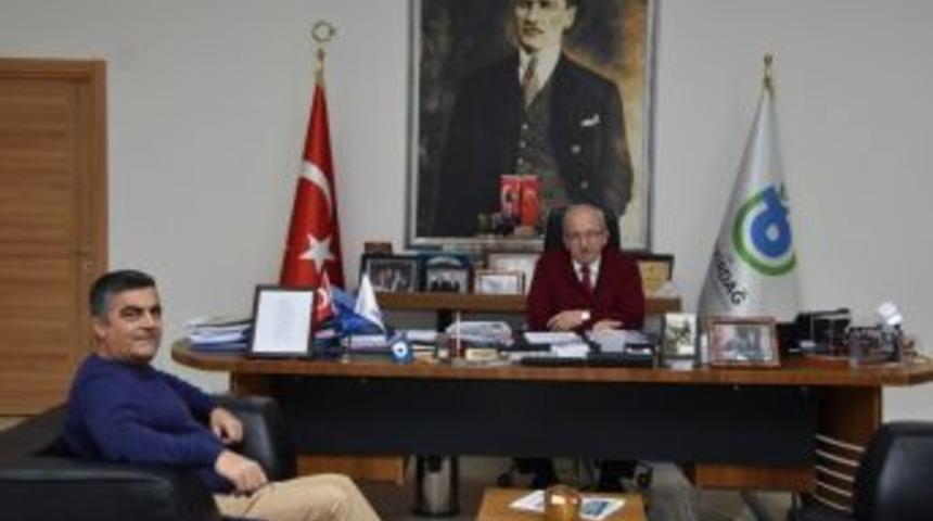 Başkan Albayrak, Amerikan-t&uuml;rk Dernekleri Federasyon Başkanını Ağırladı