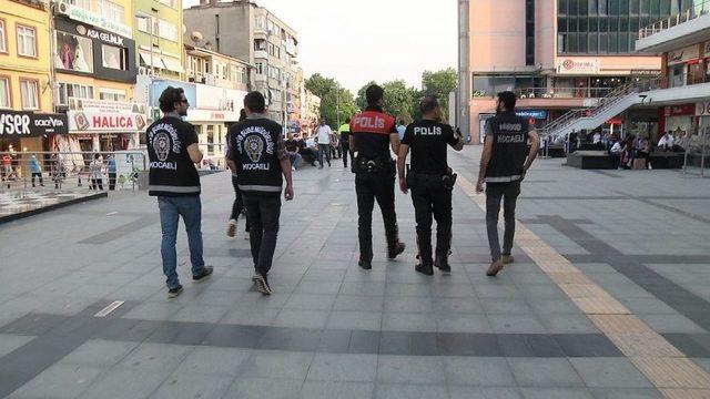 Kocaeli Polisinden Parklarda Geniş Çaplı Uygulama: 13 Gözaltı