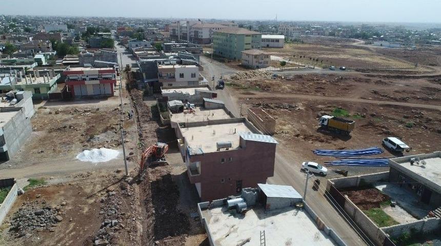 Viranşehir&rsquo;de Alt Yapı &Ccedil;alışmaları S&uuml;r&uuml;yor