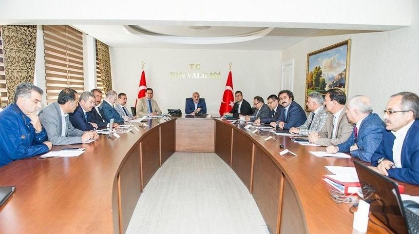 Van Tarıma Dayalı İhtisas Organize Sanayi B&ouml;lgesi Toplantısı