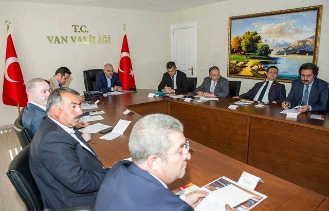 Van Tarıma Dayalı İhtisas Organize Sanayi Bölgesi Toplantısı