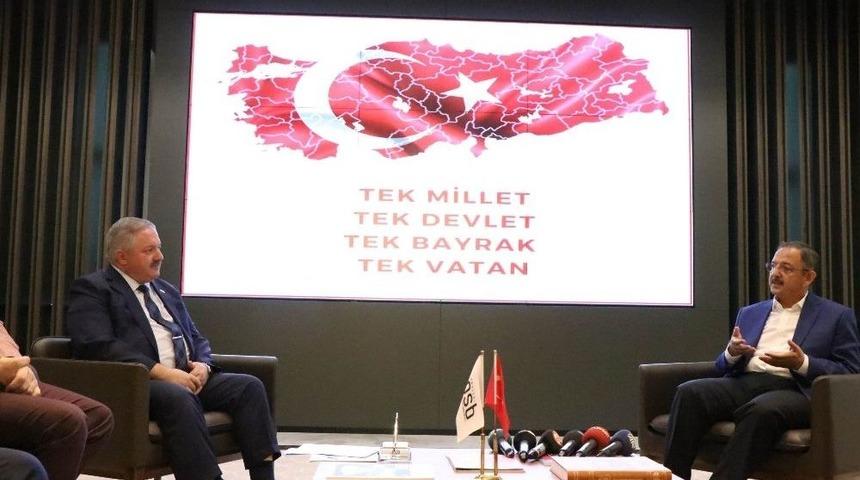 Bakan &Ouml;zhaseki&rsquo;den Kayseri Osb&rsquo;ye Ziyaret