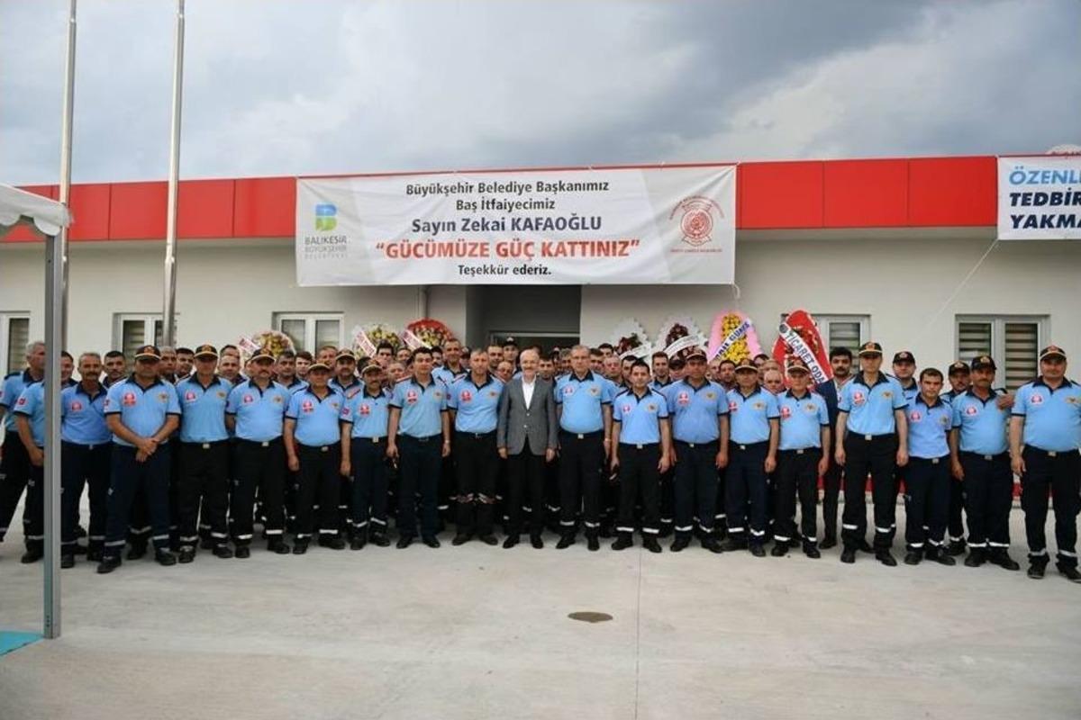 B&uuml;y&uuml;kşehir&rsquo;den Susurluk&rsquo;a Yeni İtfaiye Merkezi