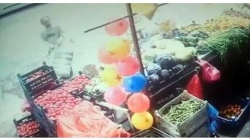 Çay Hırsızı Güvenlik Kamerasına Yakalandı