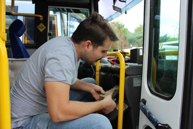 Kumluca’da Toplu Taşıma Araçlarına Kamera Takılıyor