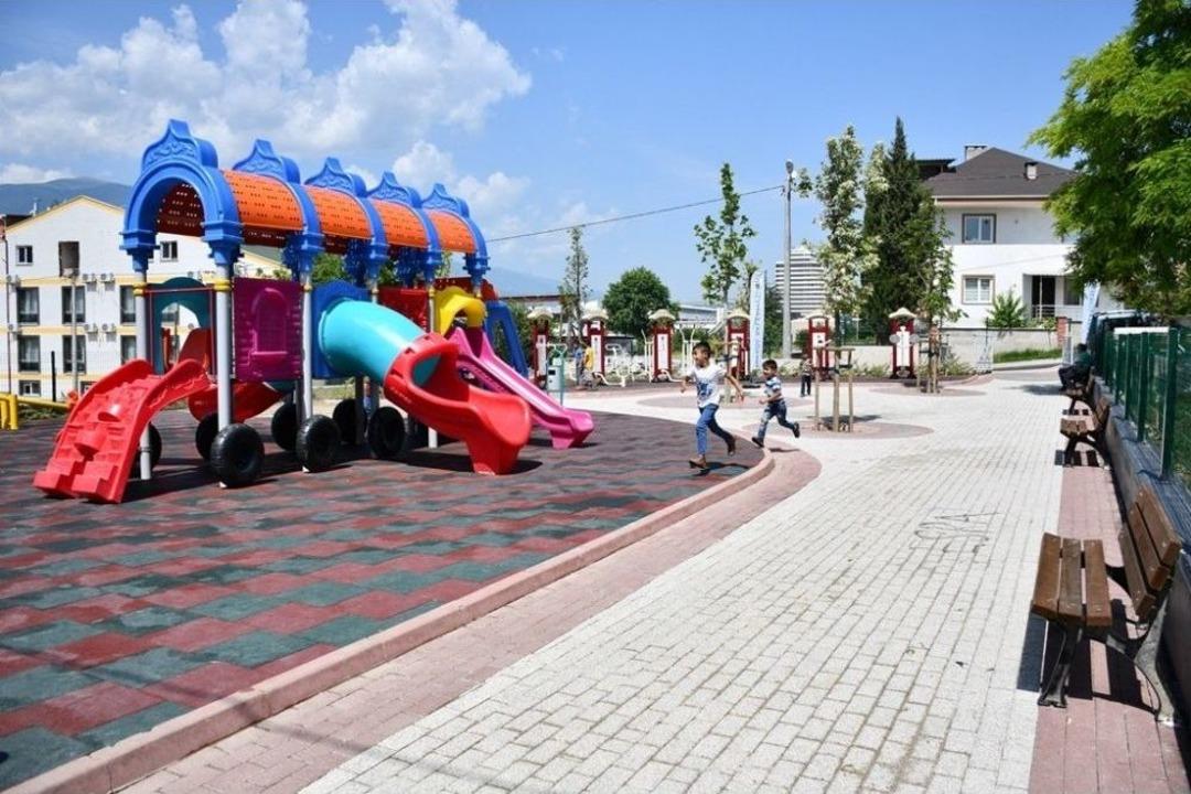 İneg&ouml;l&rsquo;de &Ccedil;ocuklara Yeni Oyun Alanı