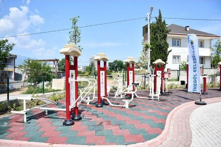 İnegöl’de Çocuklara Yeni Oyun Alanı G1