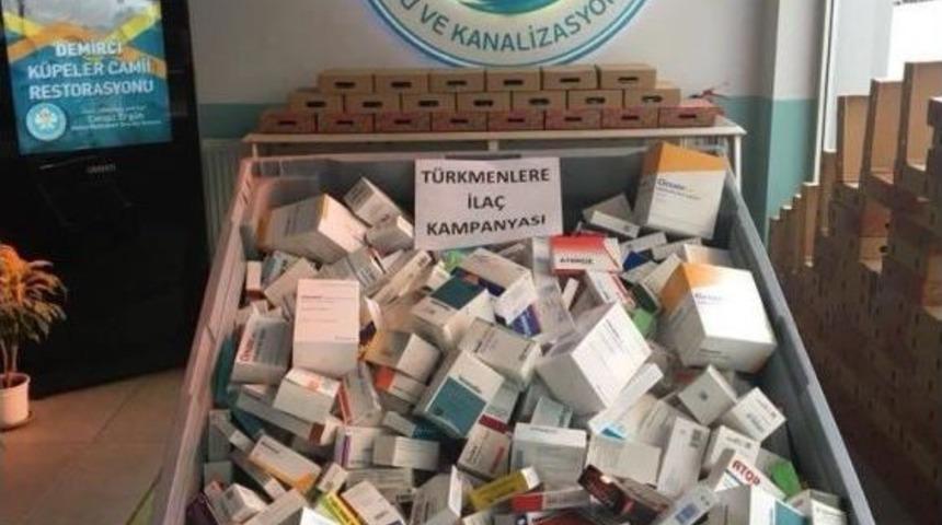 Bayırbucak T&uuml;rkmenleri&rsquo;ne İla&ccedil; Desteği