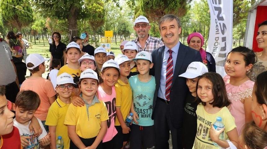 Turgutlulu &Ccedil;ocuklar &Ccedil;evre Bilincini Eğlenerek &Ouml;ğrendi