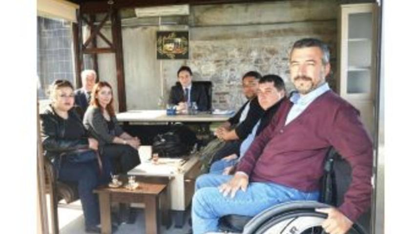 Boed Y&ouml;netiminden Kaymakam G&ouml;rg&uuml;l&uuml;aslan&rsquo;a Nezaket Ziyareti