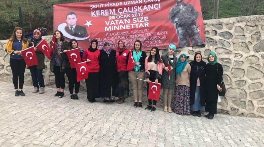 Fatsalı Gen&ccedil;lerden Şehide Vefa