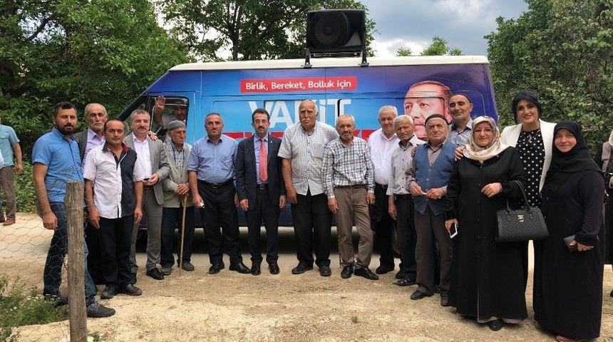 Bekir Keleş Havza&rsquo;da Destek İstedi