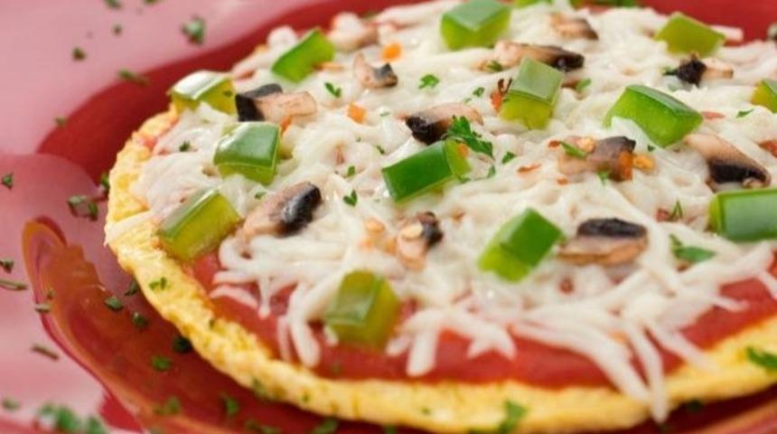 Yumurta Hamurlu Kahvaltılık Pizza 