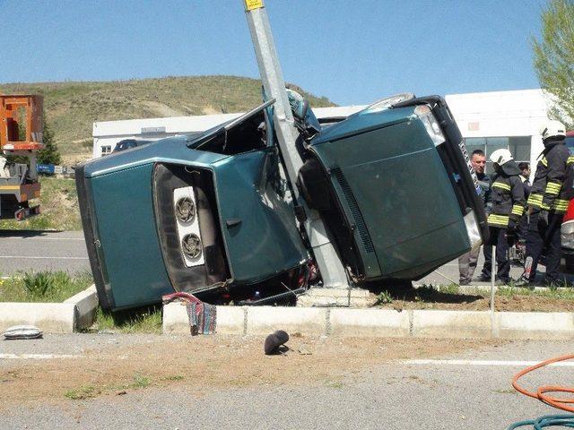 Yozgat’ta Trafik Kazası 2 Ölü 1 Yaralı