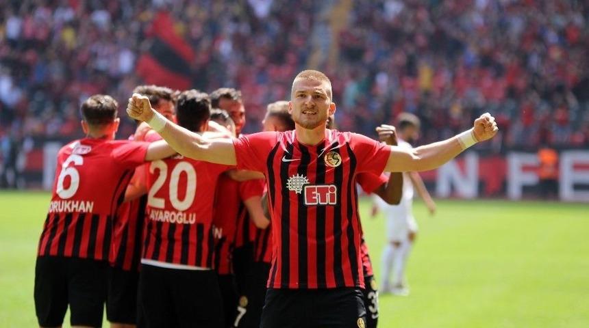 Spor Toto 1. Lig: Eskişehirspor: 5 - Samsunspor: (ma&ccedil; Sonucu)