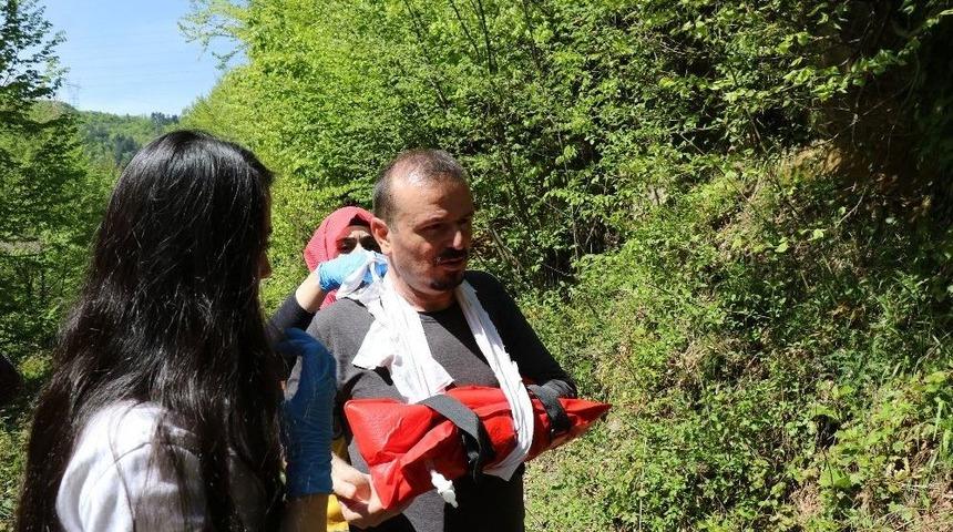 Şelale Gezintisi Kazayla Bitti